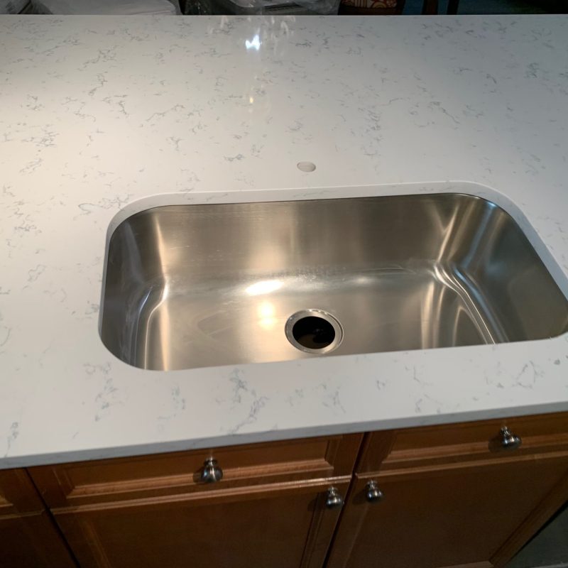 Bianco Carrara Quartz - GG single bowl sink